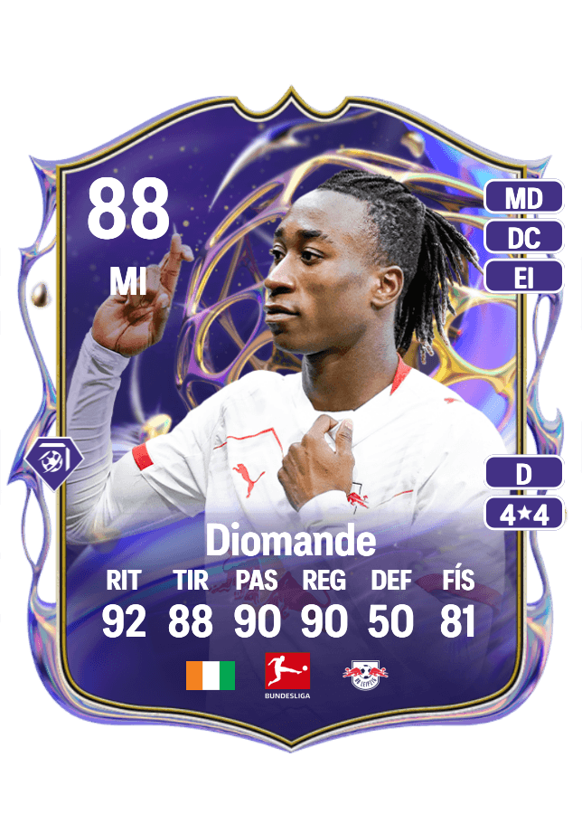 Yan Diomande card