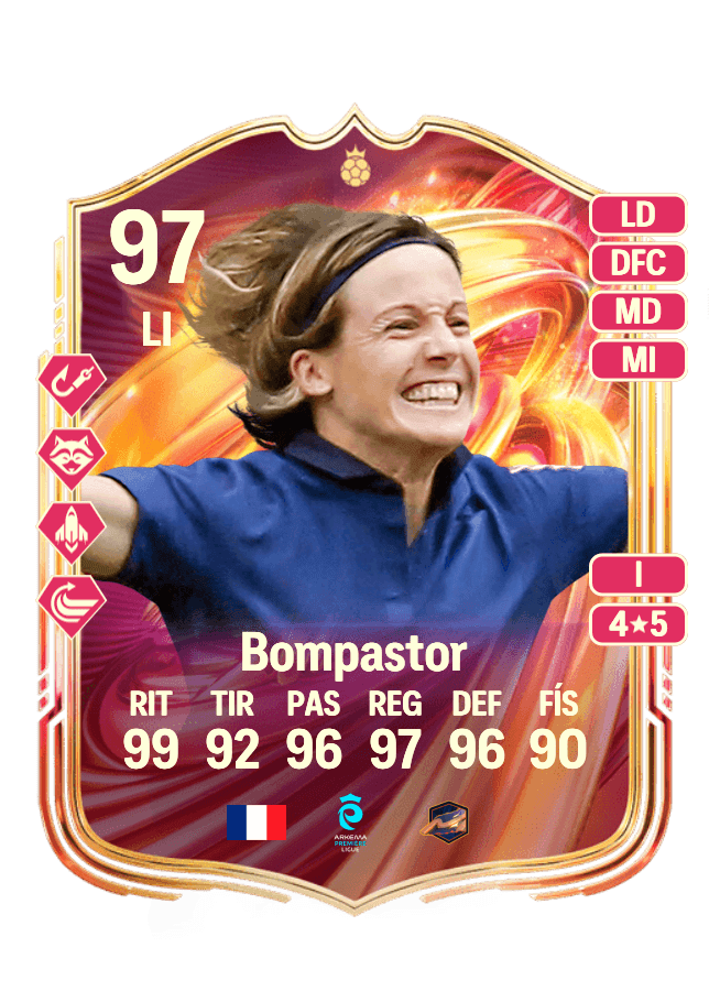 Sonia Bompastor card