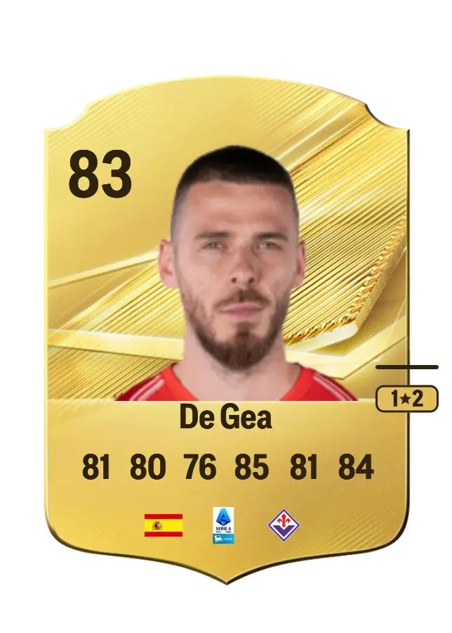 De Gea card