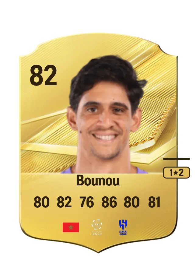 Yassine Bounou card