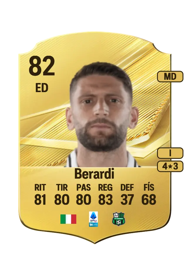 Domenico Berardi card