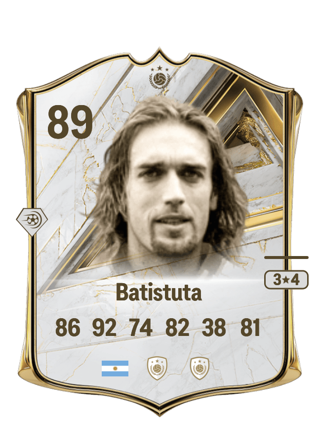 Gabriel Batistuta card