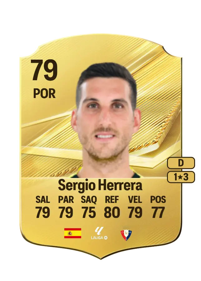 Sergio Herrera card