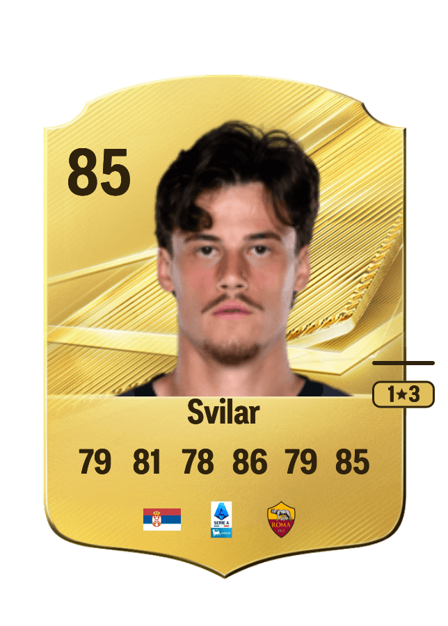 Mile Svilar card