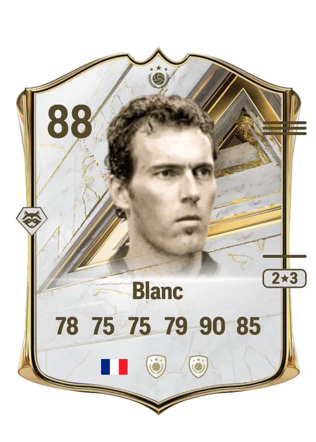 Laurent Blanc card