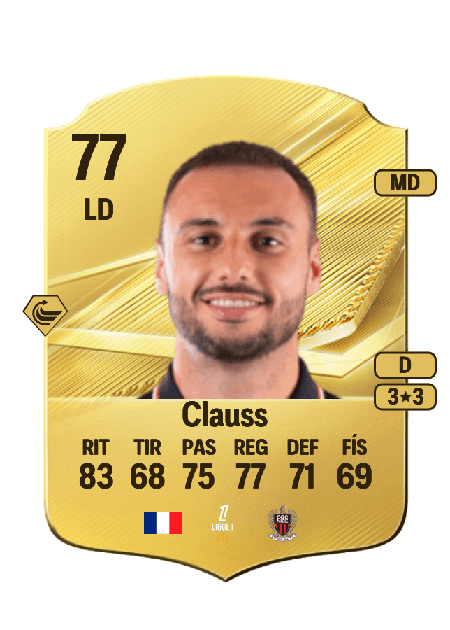 Jonathan Clauss card