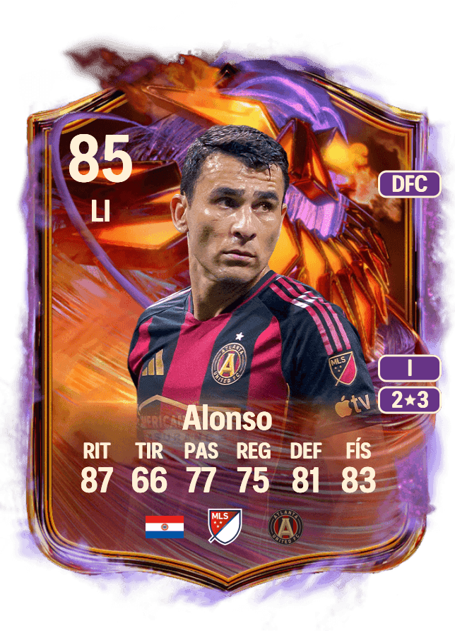 Junior Alonso card