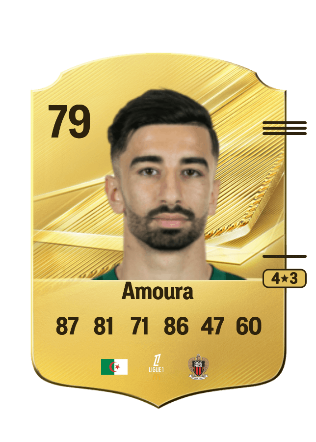 Mohamed Amoura card