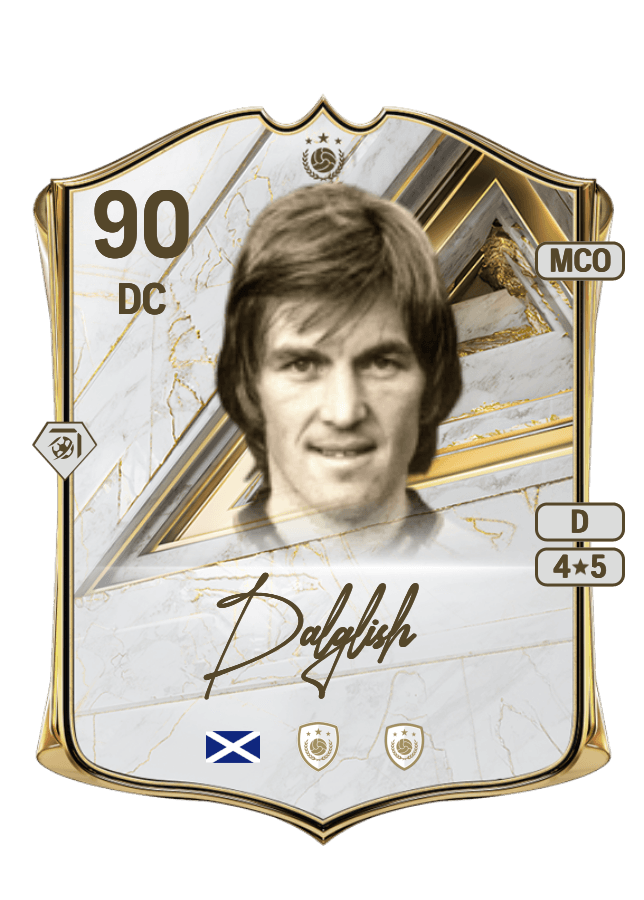 Kenny Dalglish card