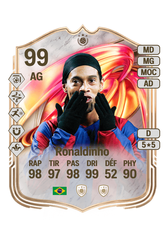 Ronaldinho card