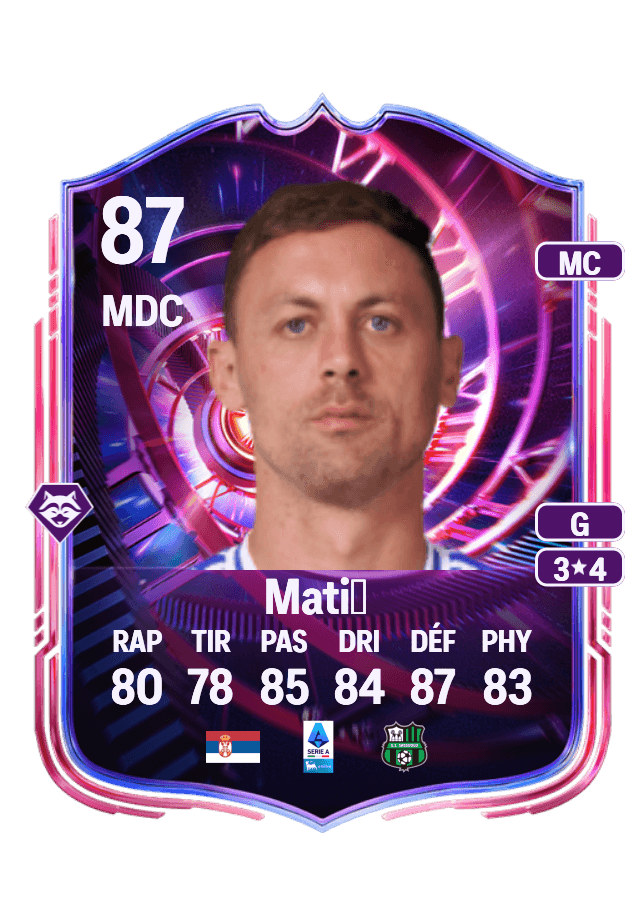 Nemanja Matić card