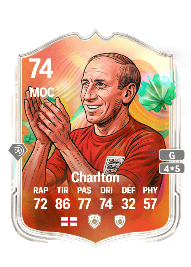 Bobby Charlton card
