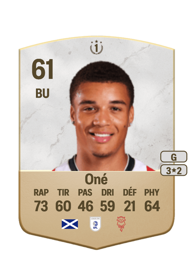 Ryan Oné card