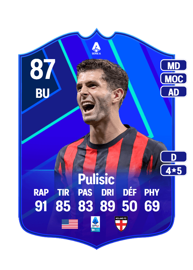 Christian Pulisic card