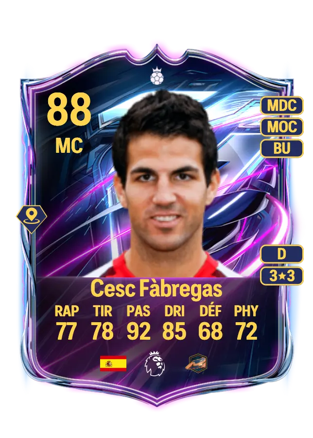Cesc Fàbregas card