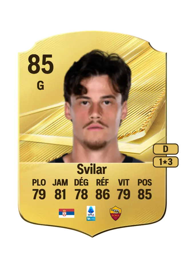 Mile Svilar card