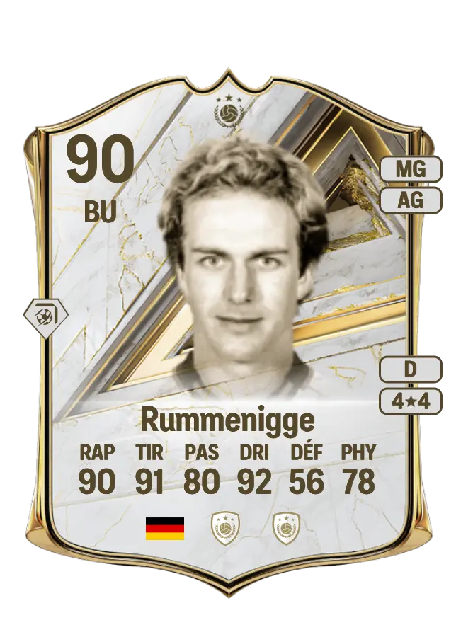 Karl-Heinz Rummenigge card