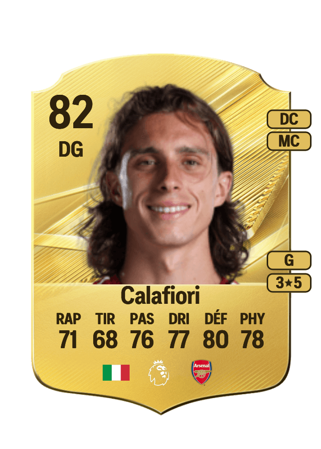 Riccardo Calafiori card