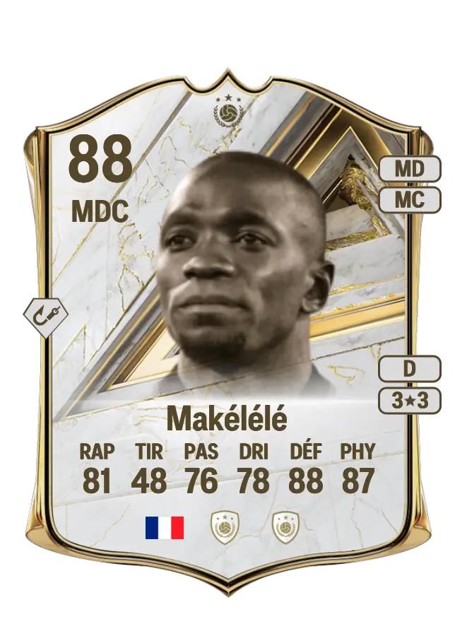 Claude Makélélé card