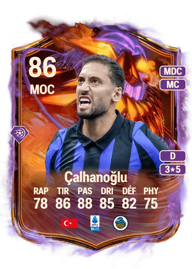 Hakan Çalhanoğlu card