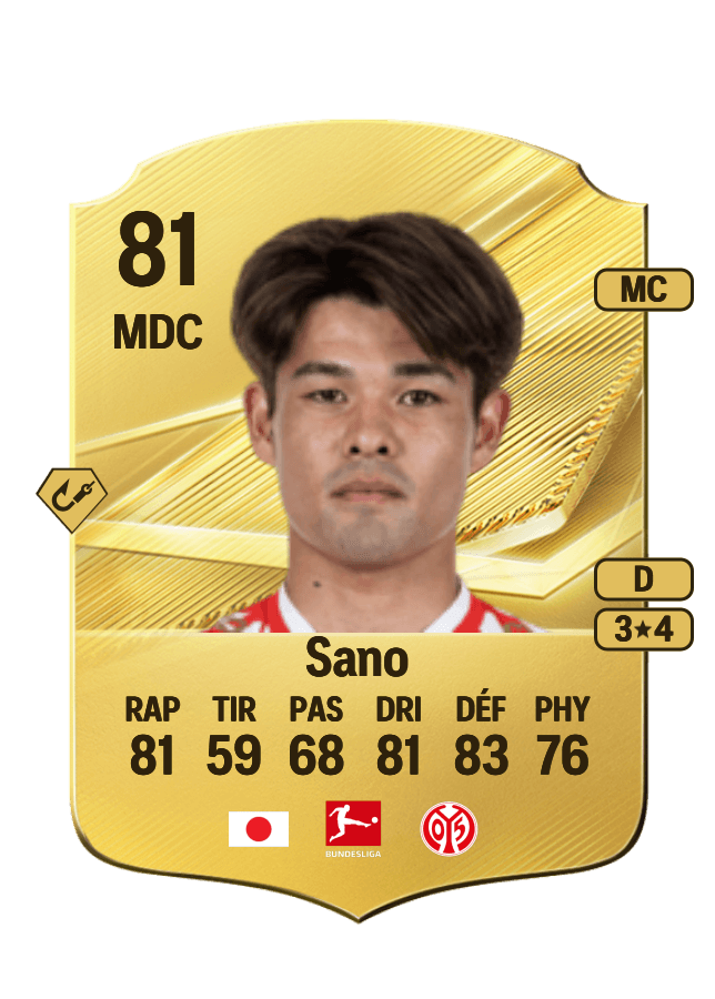 Kaishū Sano card