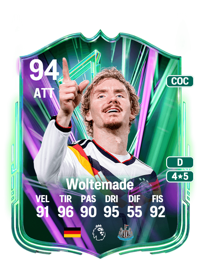 Nick Woltemade card