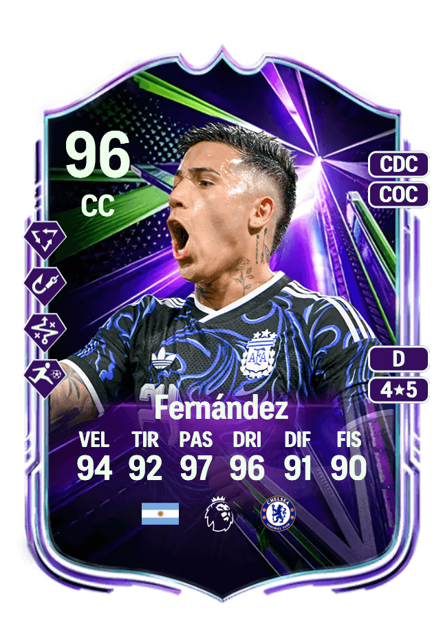 Enzo Fernández card
