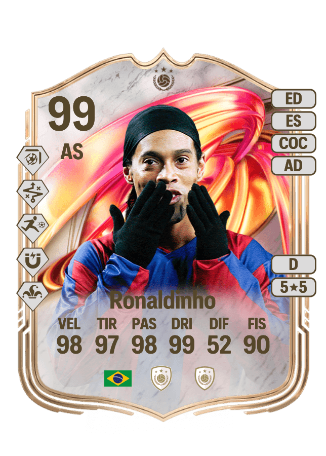 Ronaldinho card