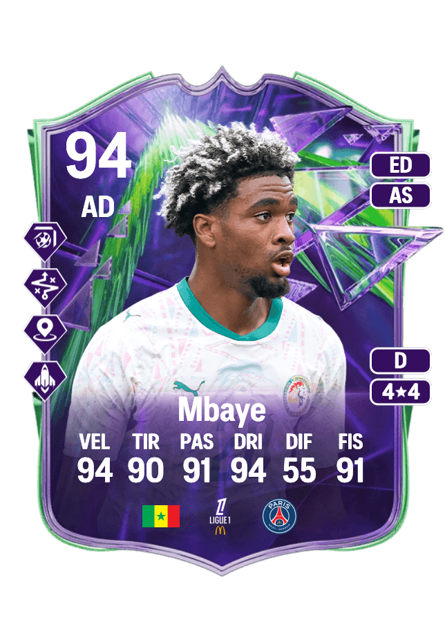 Ibrahim Mbaye card