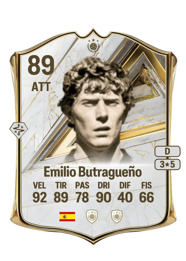 Emilio Butragueño card
