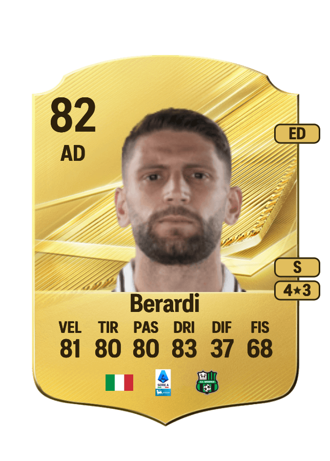 Domenico Berardi card