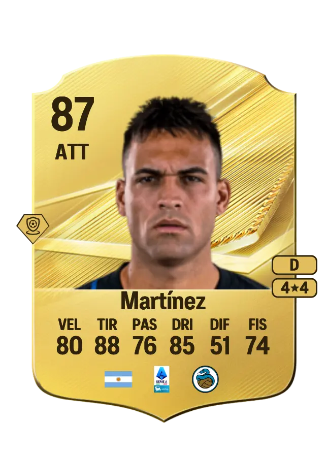 Lautaro Martínez card