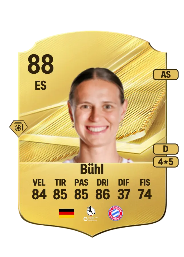 Klara Bühl card