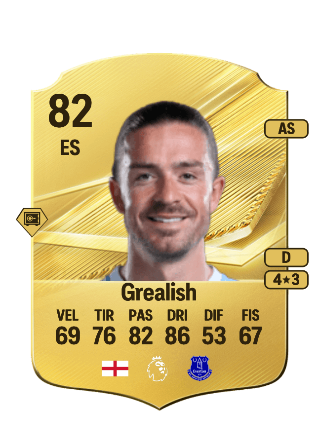 Jack Grealish card
