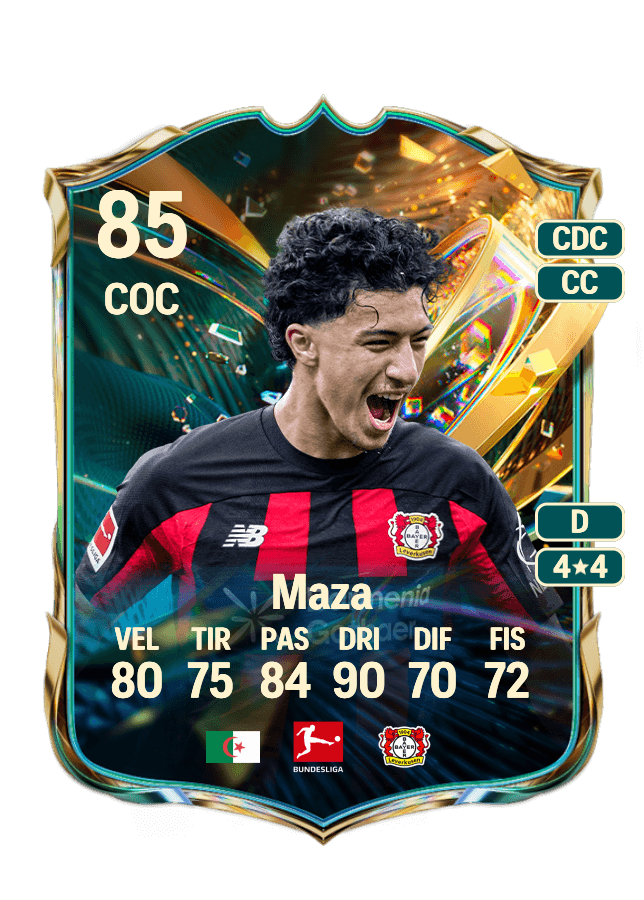 Ibrahim Maza card