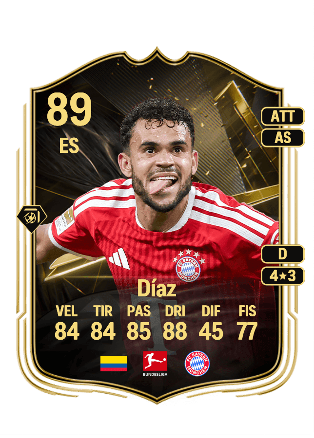 Luis Díaz card