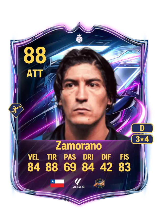 Iván Zamorano card
