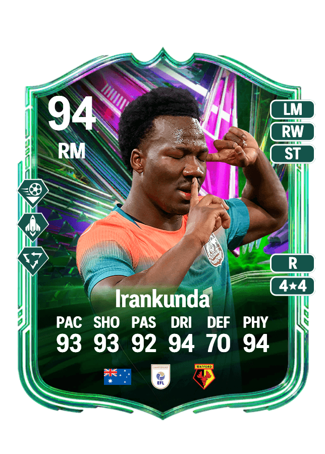 Nestory Irankunda card