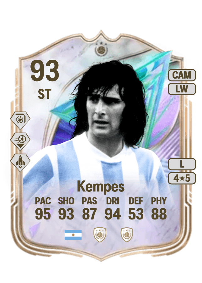 Mario Kempes card