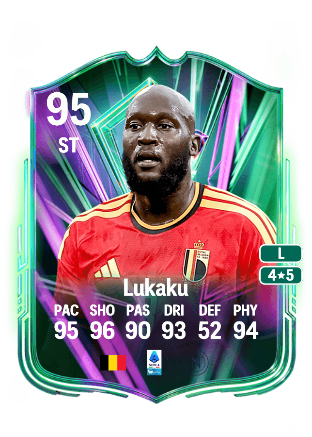 Romelu Lukaku card