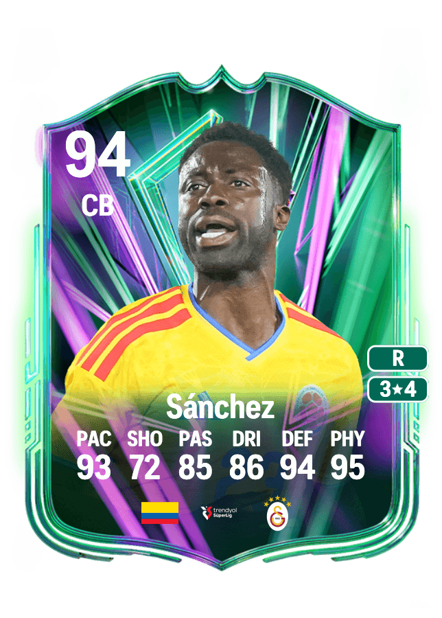 Davinson Sánchez card