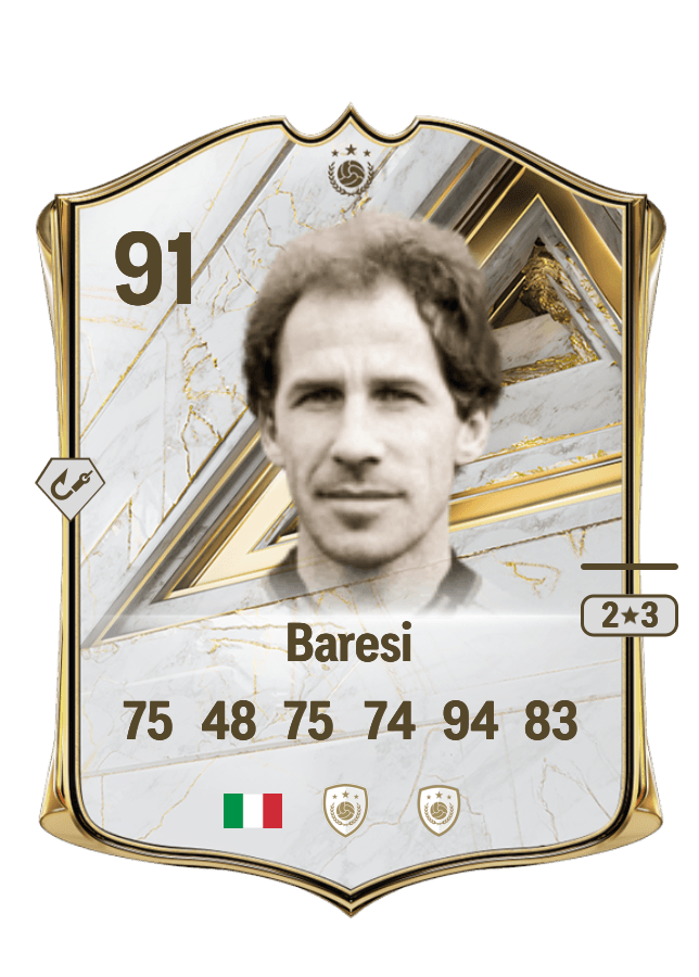 Franco Baresi card