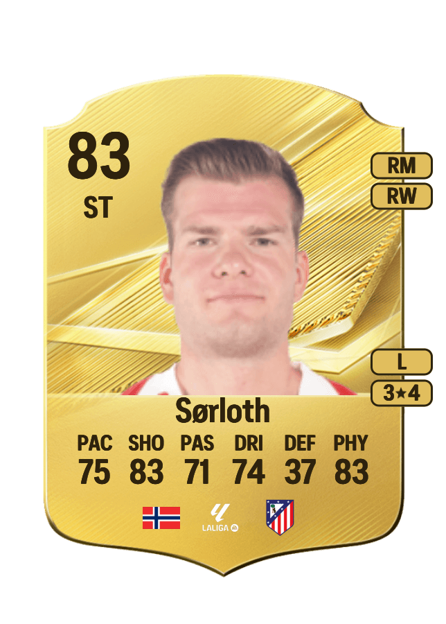 Alexander Sørloth card