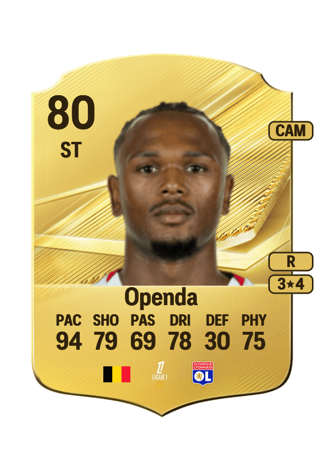 Loïs Openda card