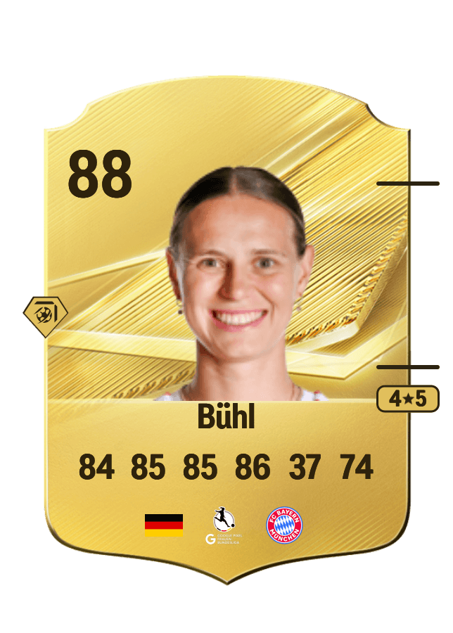 Klara Bühl card