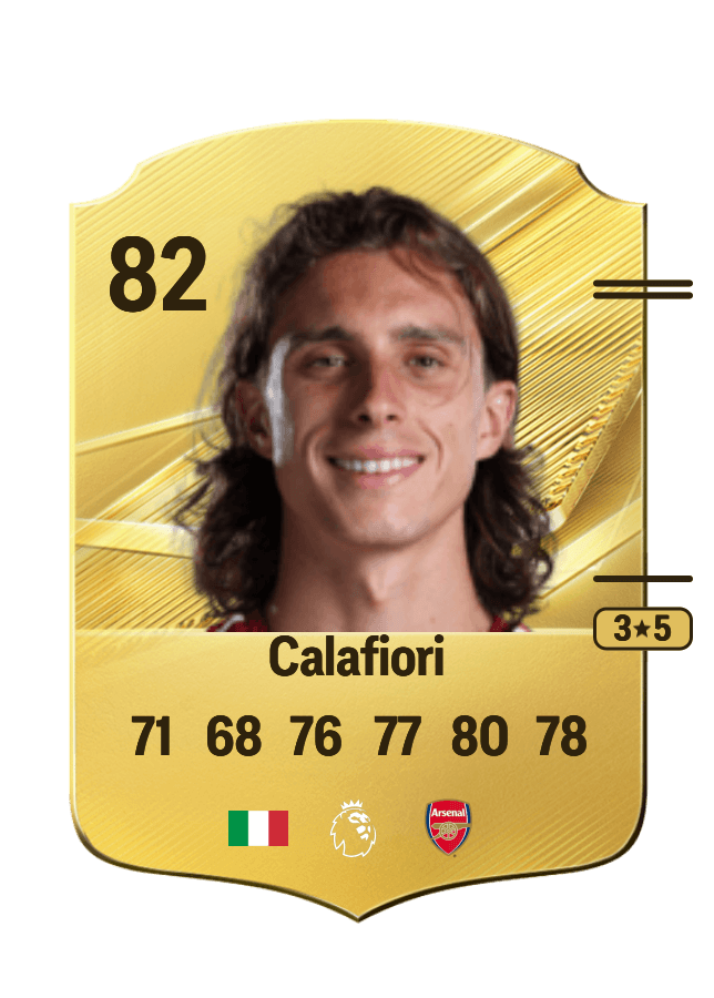 Riccardo Calafiori card