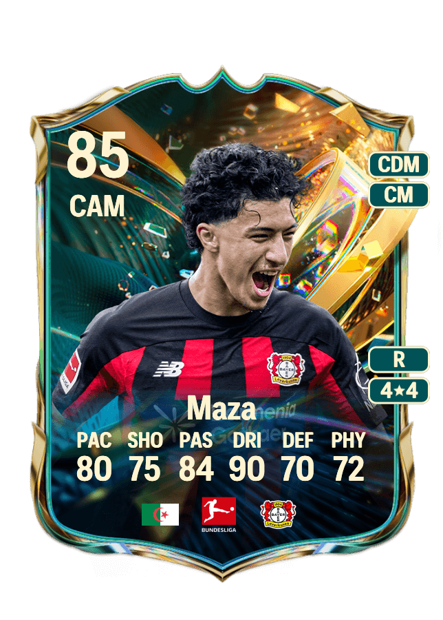 Ibrahim Maza card