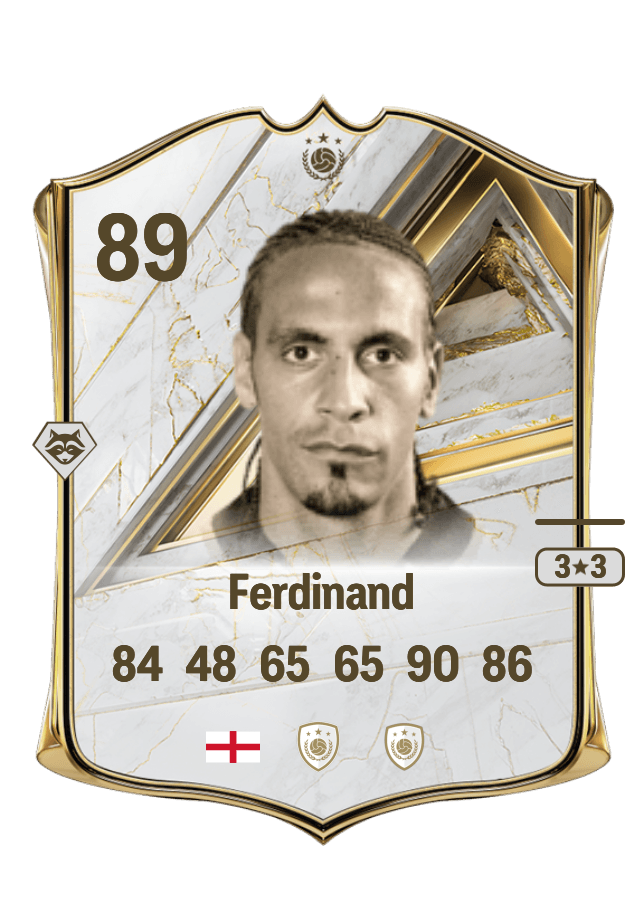 Rio Ferdinand card