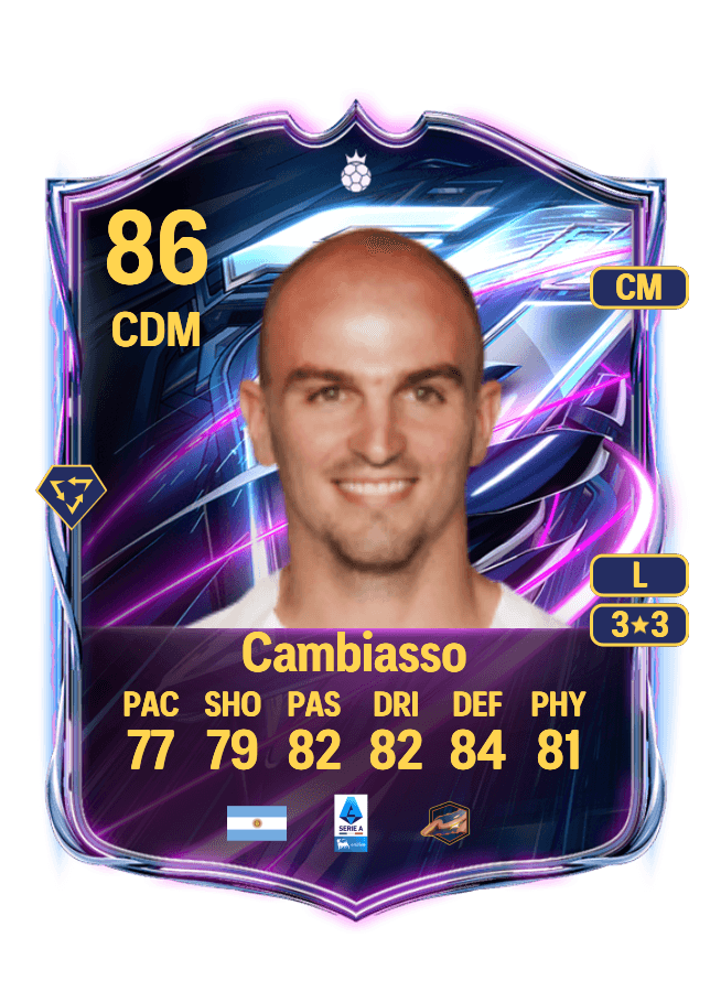 Esteban Cambiasso card