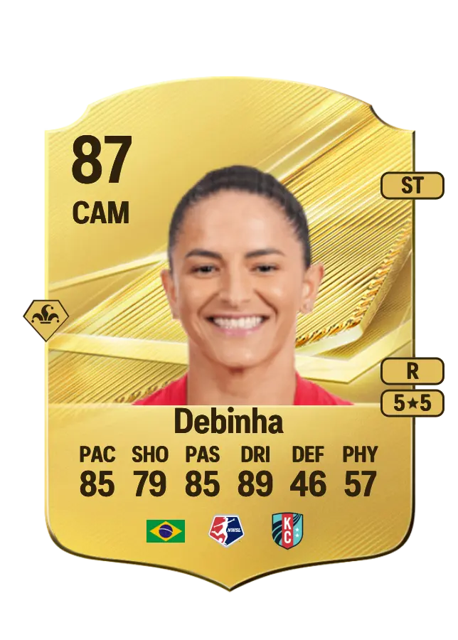 Debinha card